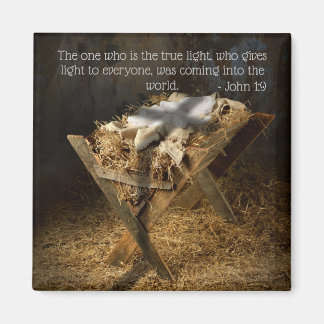 Manger Cross Custom Magnet