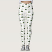 MANGER TO CROSS Weihnachtskrippe Patterned Leggings (Vorderseite)