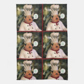 Mangia, Mangia, Mangia Geschirrtuch (Vertikal)