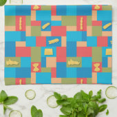 Mangia Moderna Geschirrtuch (Gefaltet)