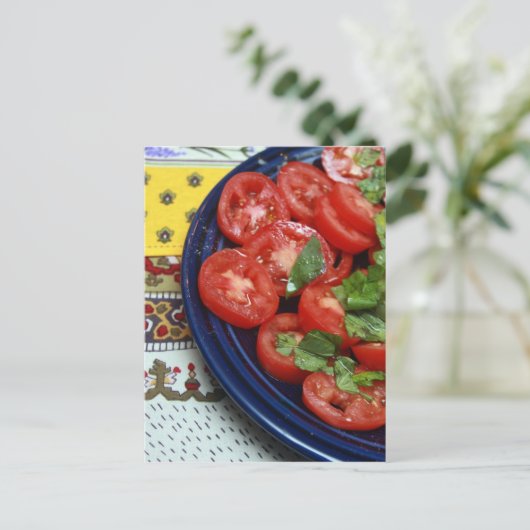 Mangia! Postkarte (Stehend Vorderseite)