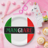 Mangiare Eat Italian Dinner Pappteller (Party)