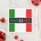 Mangiare Eat Italian Dinner Serviette (Beispiel)