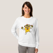 Mango als Musiker mit Maraca T-Shirt (Vorne ganz)