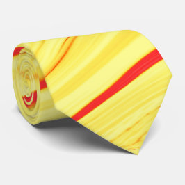 Mango-Creme, mit gekrümmtem Rot oder korallenförmi Krawatte