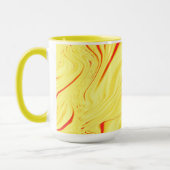 Mango-Creme, mit gekrümmtem Rot oder korallenförmi Tasse (Links)