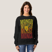 Mango Dabbing Obst Funny Women Mangoes Liebe Sweatshirt (Vorne ganz)