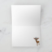 Mango der Gazellepeekaboo Karte (Innenseite)