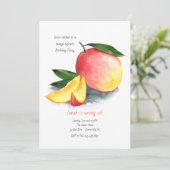 Mango Einladung (Stehend Vorderseite)