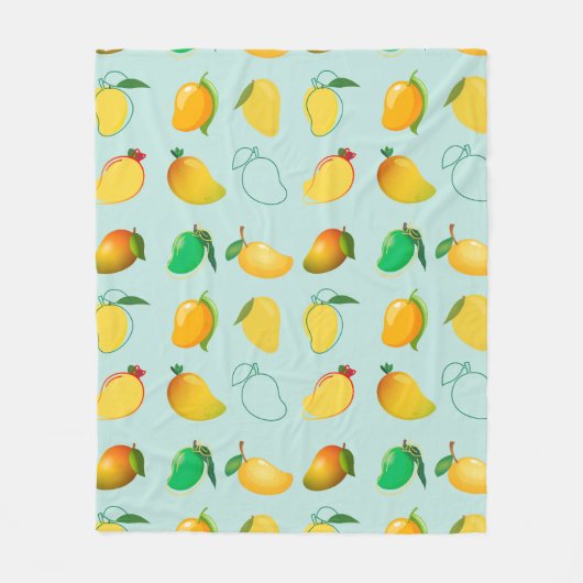 Mango Fresh Fleecedecke (Vorderseite)