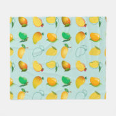 Mango Fresh Fleecedecke (Vorderseite (Horizontal))