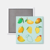 Mango Fresh Magnet (Vorderseite/Rückseite)