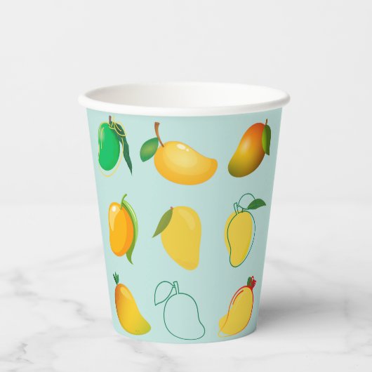 Mango Fresh Pappbecher (Vorderseite)