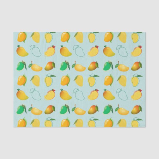 Mango Fresh Seidenpapier (Vorderseite)