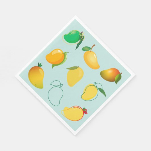 Mango Fresh Serviette (Ecke)