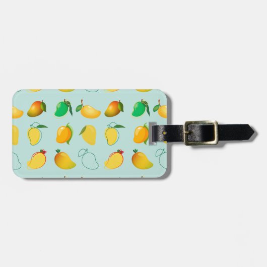 Mango Frisch Gepäckanhänger (Vorderseite horizontal)
