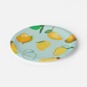 Mango Frisch Pappteller (Schrägansicht)