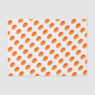 Mango Frucht Aquarell Chic Food Tropical Pattern Seidenpapier