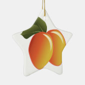 Mango-Frucht Keramikornament (Rechts)