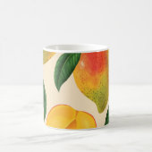 Mango Frucht Nahtloses Muster Kaffeetasse (Mittel)