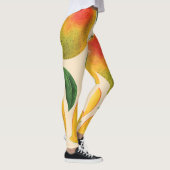 Mango Frucht Nahtloses Muster Leggings (Rechts)