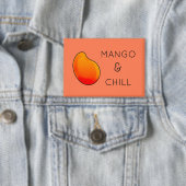 Mango-Frucht-Sammelbutton Button (Insitu)