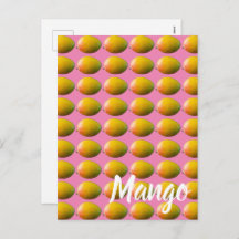 Mango Fruchtmuster für Vegetarier und Vegan