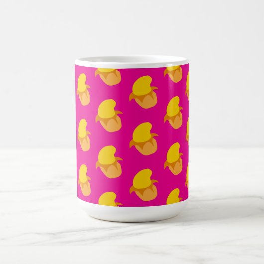 Mango-Fruchtmuster Kaffeetasse (Mittel)