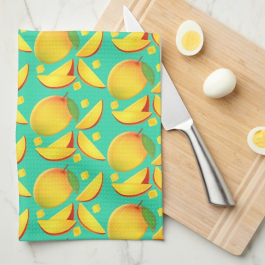 Mango Fruit Geschirrtuch (Viertel Falte)
