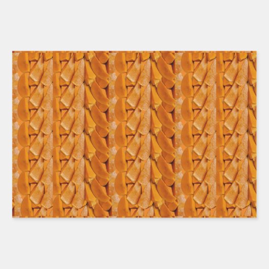 Mango Fruit Pattern Geschenkpapier Set (Vorderseite 3)