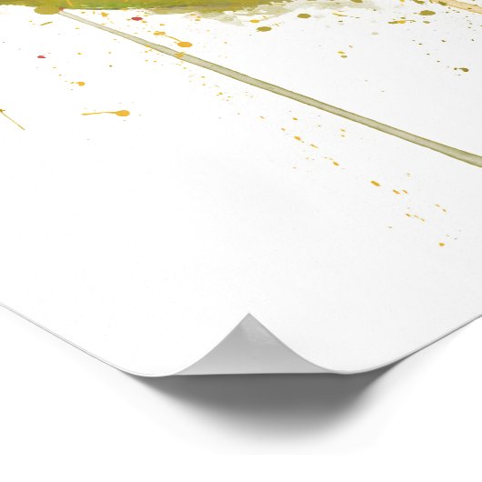 Mango Fruit Poster (Ecke)