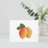 Mango Fruit Postkarte (Stehend Vorderseite)