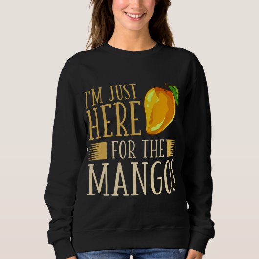 Mango Fruit Salsa Chutney Sweatshirt (Vorderseite)