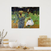 Mango Fruit von Eugène Henri Paul Gauguin Poster (Küche)