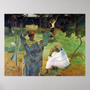 Mango Fruit von Eugène Henri Paul Gauguin Poster