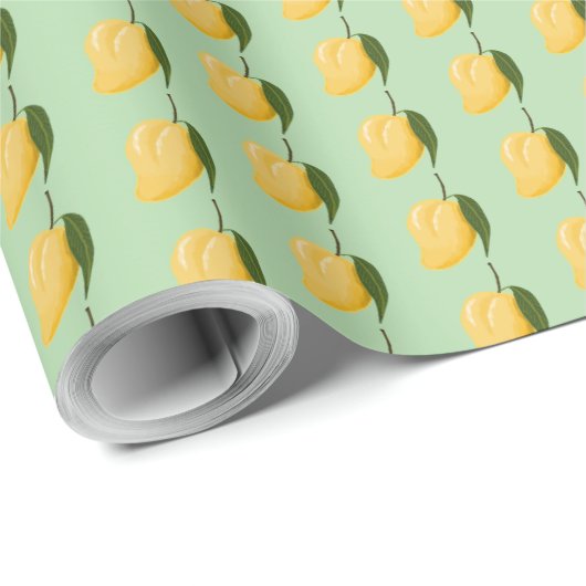 Mango Geschenkpapier (Rolleneckpunkt)