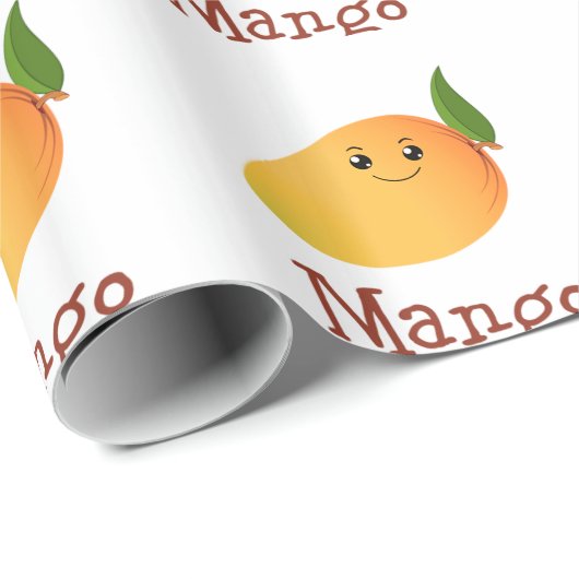 Mango Geschenkpapier (Rolleneckpunkt)