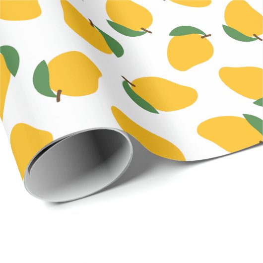 Mango Geschenkpapier (Rolleneckpunkt)