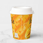 Mango-Geschmack Pappbecher (Rechts)