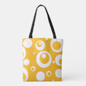 Mango Golden Yellow Bubble Dot Circle Bag Tasche (Rückseite)