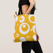 Mango Golden Yellow Bubble Dot Circle Bag Tasche (Von Nahem)