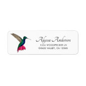 Mango Hummingbird Rücksendeadresse (Vorne)