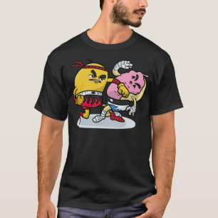 MANGO KICKBOXING Food Jungs Geburtstag T-Shirt