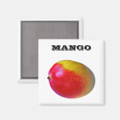 Mango - (Kühlschrankmagnet Square) Magnet (Vorderseite/Rückseite)