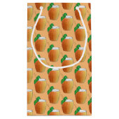 Mango Lassi Erfrischend indischer Jogurt Fruchtsaf Kleine Geschenktüte (Rückseite)