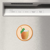 Mango Lassi Erfrischend indischer Jogurt Fruchtsaf Magnet (In Situ (Geschirrspüler))