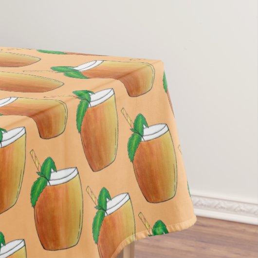 Mango Lassi Erfrischend indischer Jogurt Jogurt Dr Tischdecke (Beispiel)