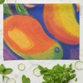 Mango-Liebhaber, tropisch Geschirrtuch (Gefaltet)