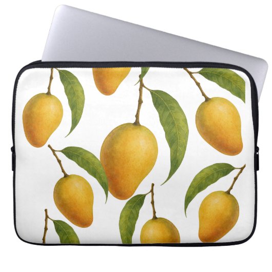 Mango Madness Sweet, Juicy und Trendy. Laptopschutzhülle (Vorderseite)