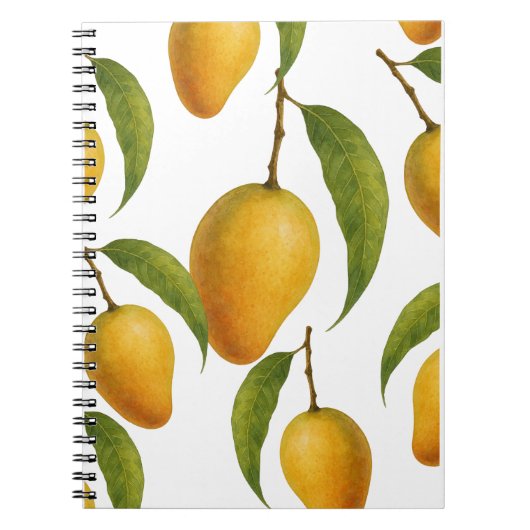 Mango Madness Sweet, Juicy und Trendy. Notizblock (Vorderseite)